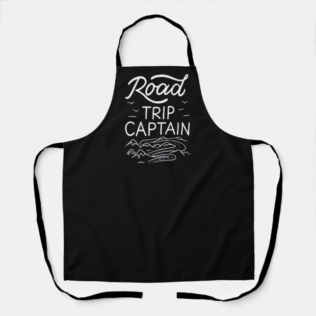 Tablier Capitaine de road trip I (Recto)
