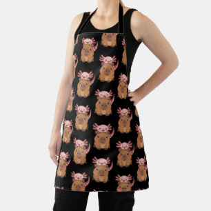 Tablier Capybara Axolotl Kawaii Amoureux des Animaux Jour 