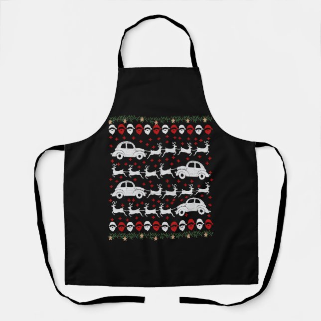 Tablier Car Christmas (Recto)