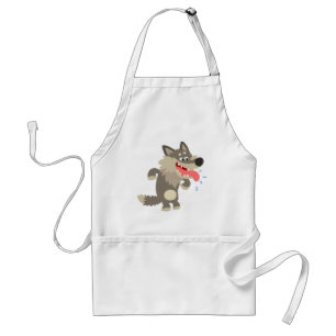 Tablier Caricature très célèbre Wolf Apron