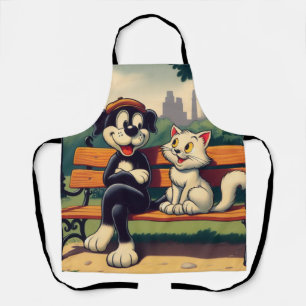 Tablier Caricature vintage pour chien/chat
