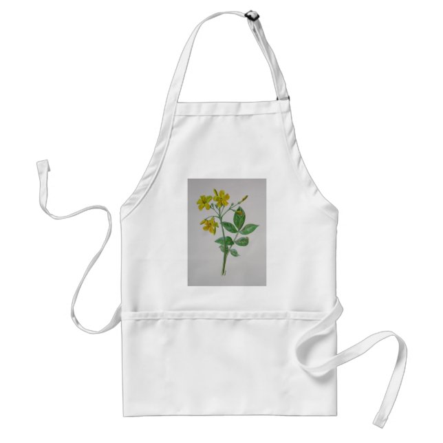 Tablier Carolina Jasmine Botanique Art (Devant)