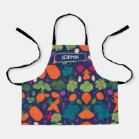 Carotte Floral coloré Motif personnalisé