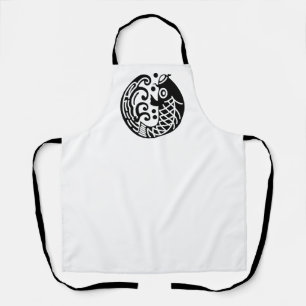 Tablier Carpe et vague