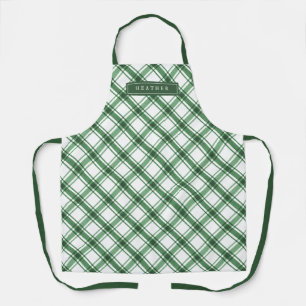 Tablier Carreaux Verts