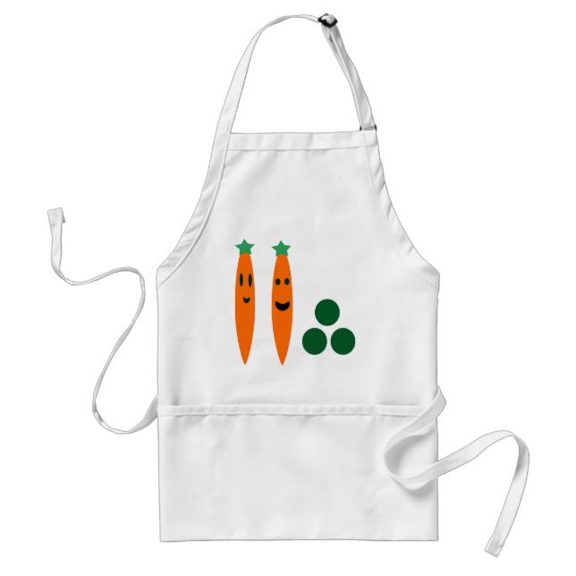 Tablier Carrots and Peas (Devant)