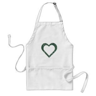 Tablier Carte de circuit Motif Heart Adult Apron