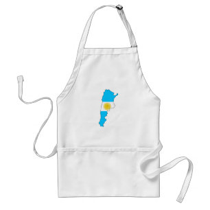 Tablier Carte de drapeau de l'Argentine