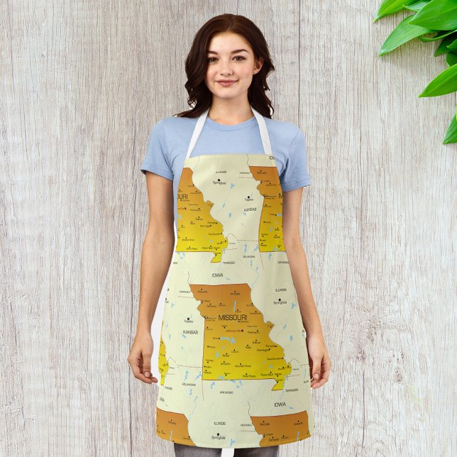 Tablier Carte Du Missouri (Créateur téléchargé)