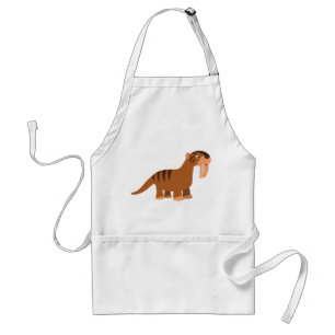 Tablier Carton souriant mignon Thylacosmilus Apron