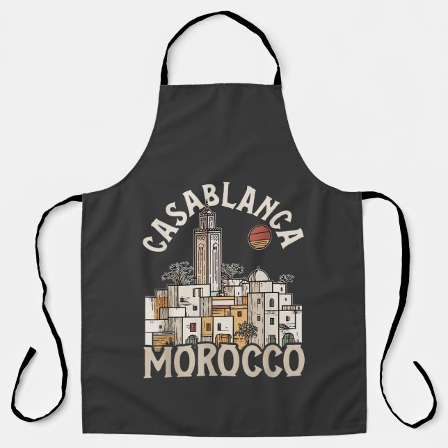 Tablier casablanca maroc  (Recto)