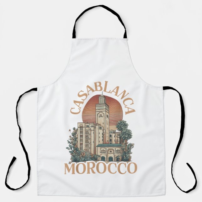 Tablier casablanca maroc (Recto)
