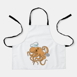 Tablier Casquette chef Octopus Cook