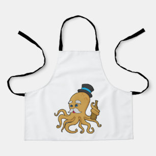 Tablier Casquette Octopus Gentleman