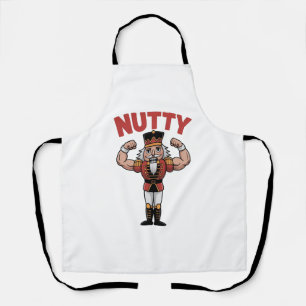 Tablier Casse-noisette drôle de Noël Nuty Fitness Naturel 