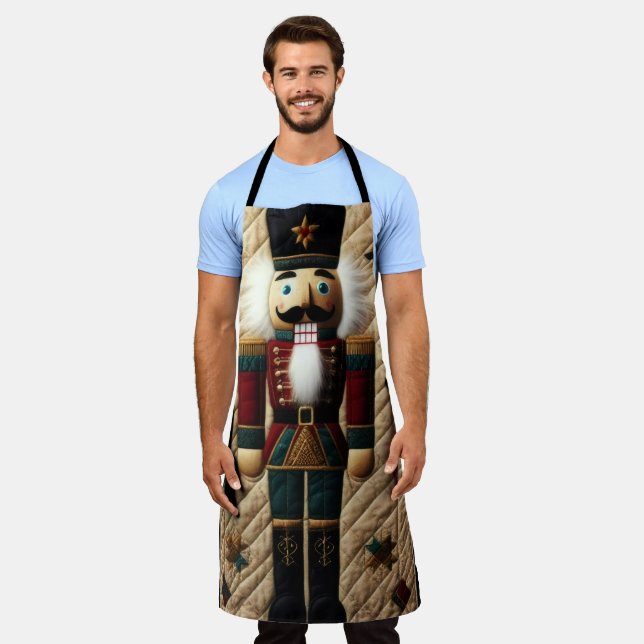 Tablier Casse-noisettes de Noël (Porté)