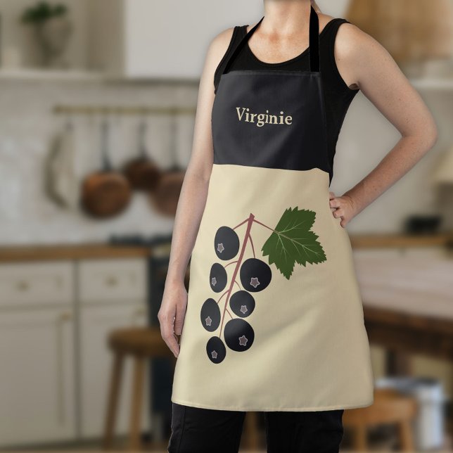 Tablier Cassis (Blackcurrant Apron)
