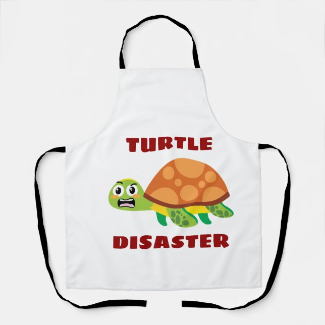 Tablier Catastrophe Tortue Punition Tortue (Recto)