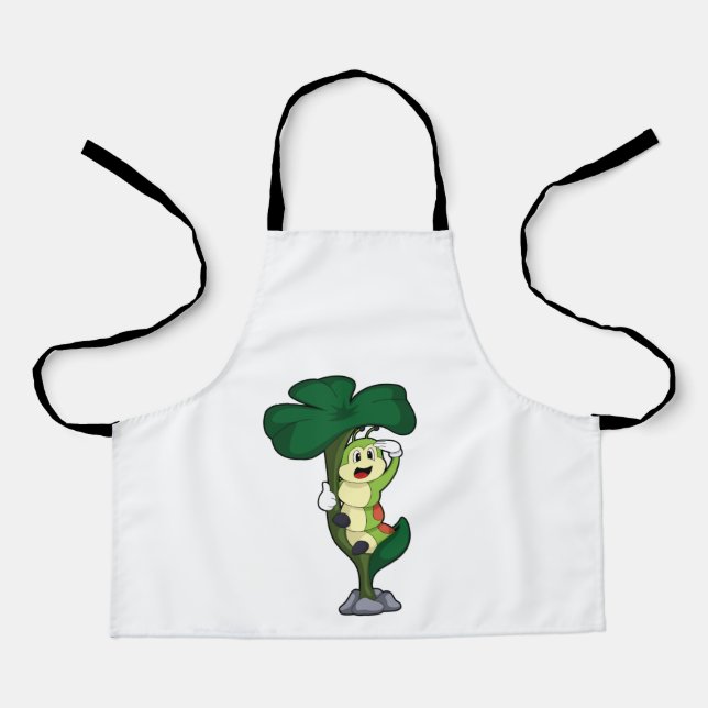 Tablier Caterpillar avec feuille (Recto)