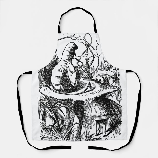 Tablier Caterpillar d'Alice In Wonderland (Recto)