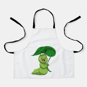 Tablier Caterpillar with Leaf as Parasol