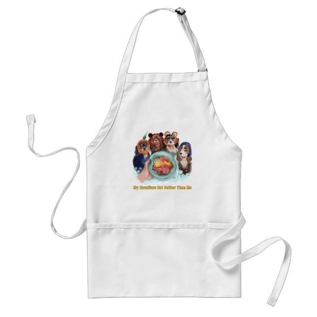 Tablier Cavaliers dans Snoods My Cavaliers Mangez mieux (Devant)