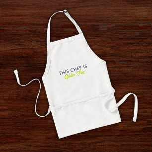 Tablier Ce Chef Est Sans Gluten Moderne Simple