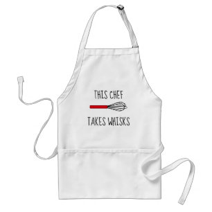 Tablier Ce Chef Prend Les Whisks Adulte Apron