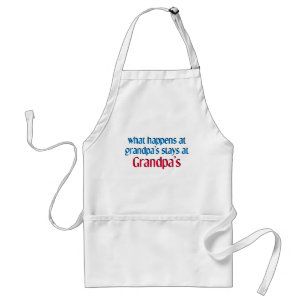Tablier Ce qui se produit au grand-papa