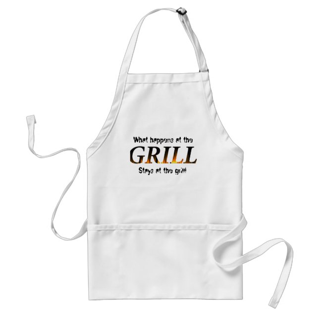 Tablier Ce qui se produit au GRIL… (Devant)