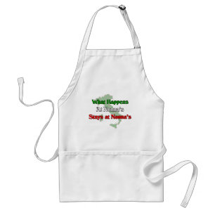 Tablier Ce qui se produit aux séjours de Nonna chez Nonna