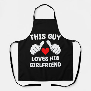Tablier Ce type aime sa copine