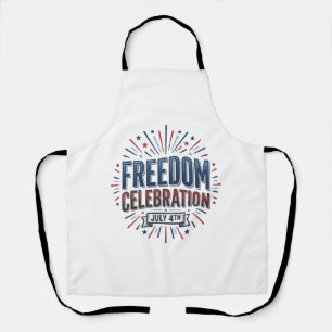 Tablier Célébration de la liberté 4 juillet conception de