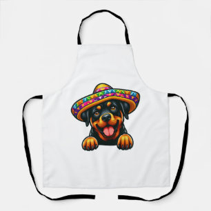 Tablier Célébration Rottweiler Mexique Cinco de Mayo