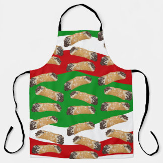 Tablier Célébrez avec un motif de Cannoli