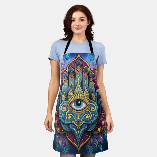 Tablier Celestial Hamsa  (Porté)
