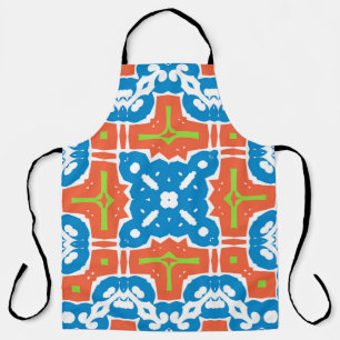 Tablier céramique mexicaine ancienne talavera. Vintage et