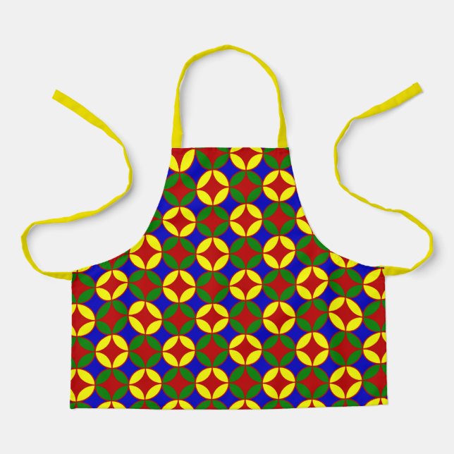 Tablier Cercles primaires-04-partout sur APRON (Recto)