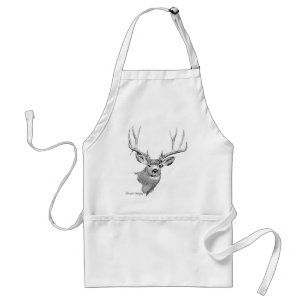 Tablier Cerfs communs de mule