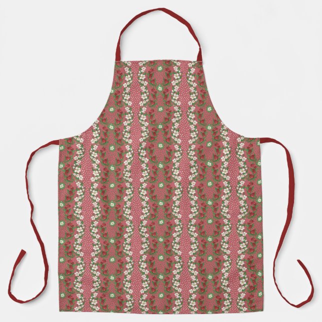 Tablier Cerry Ropes Apron en rouge (Recto)