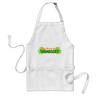 Tablier Cessez de regarder fixement mes shamrocks !