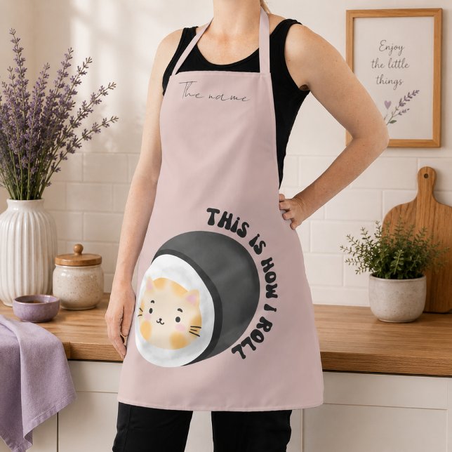 Tablier C'est comme ça que je roule, Sushi (Créateur téléchargé)