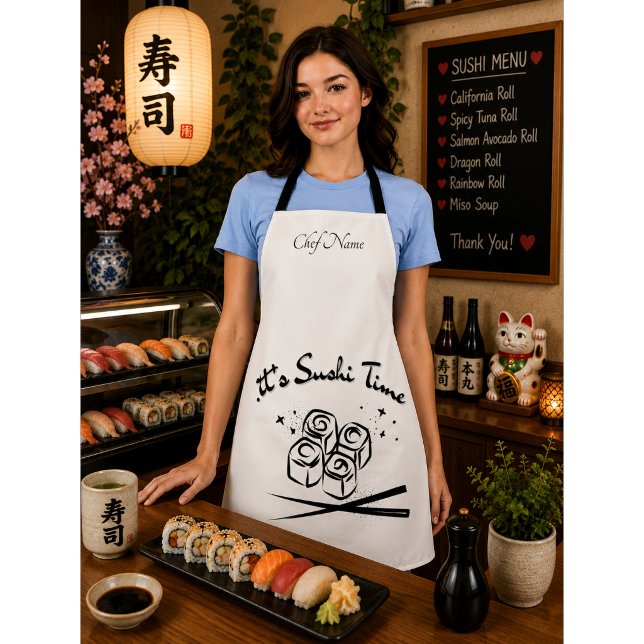 Tablier C'est l'heure des sushis, Sushi (Créateur téléchargé)