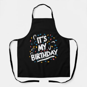 Tablier C'est mon anniversaire pour les garçons les filles