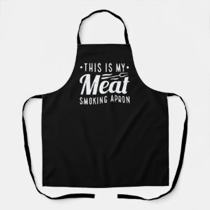 Tablier C'Est Mon Apron De Fumage De Viande