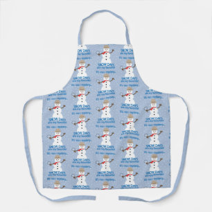 Tablier C'est NOw Mystery Detective Snowman