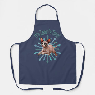 Tablier C'est Zoomie Time Sphynx Cat