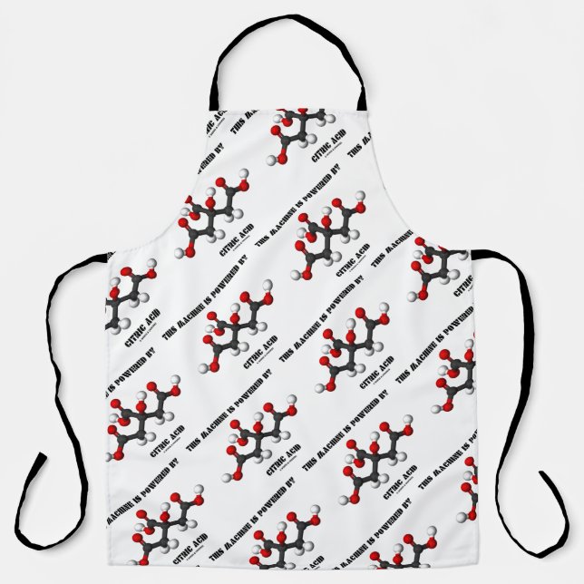 Tablier Cette Machine Est Alimentée Par La Chimie Citrique (Recto)