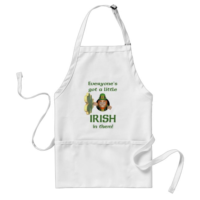 Tablier Chacun a obtenu irlandais (Devant)