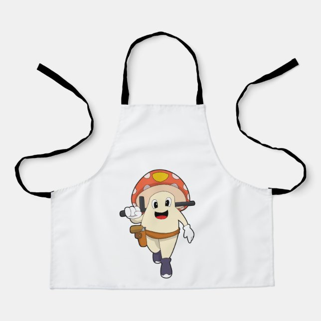 Tablier Champagne en tant qu'agent de police à la police (Recto)